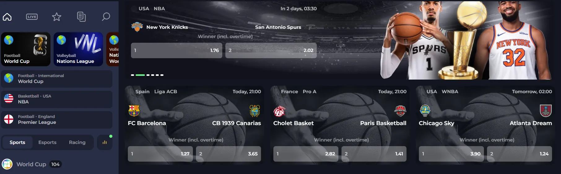 JokaBet Casino Sports